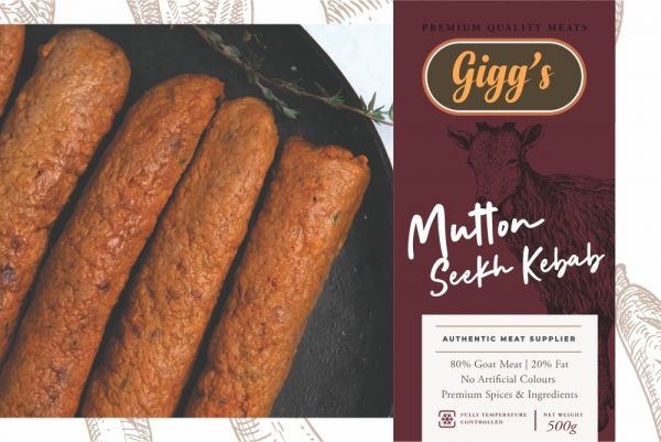 Mutton Seekh Kebab
