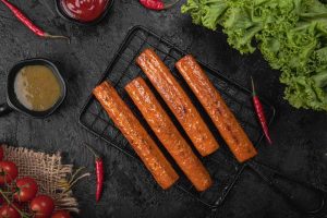 Peri Peri Chicken Seekh Kebab ( Buy 1 Get 1 Free )