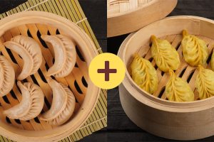 Combo-Chicken Momos & Paneer Momos