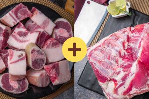 Combo - Pork Curry Cut & Pork Belly