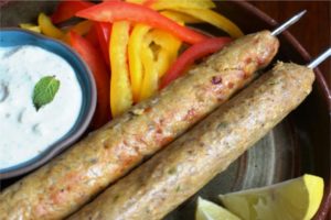 Turkish Chicken Seekh Kebab