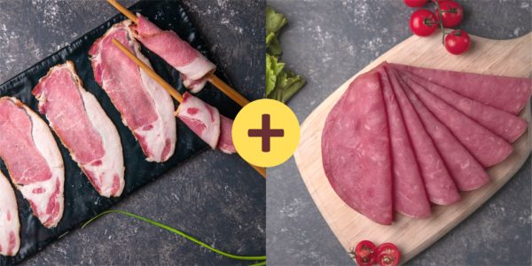 Pork Ham + Pork Bacon (COMBO)