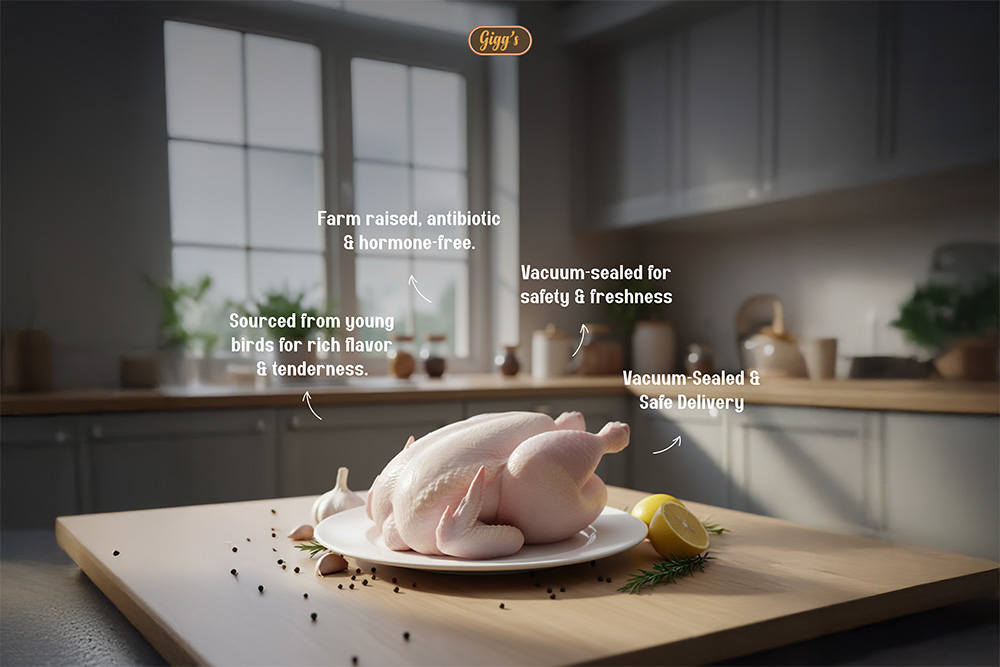 Whole Chicken with Skin - Image 2